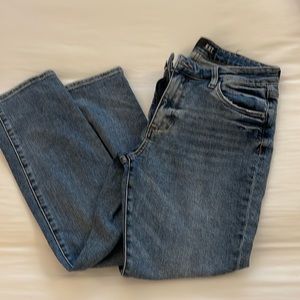COPY - Kut Reese High Rise straight leg ankle jean